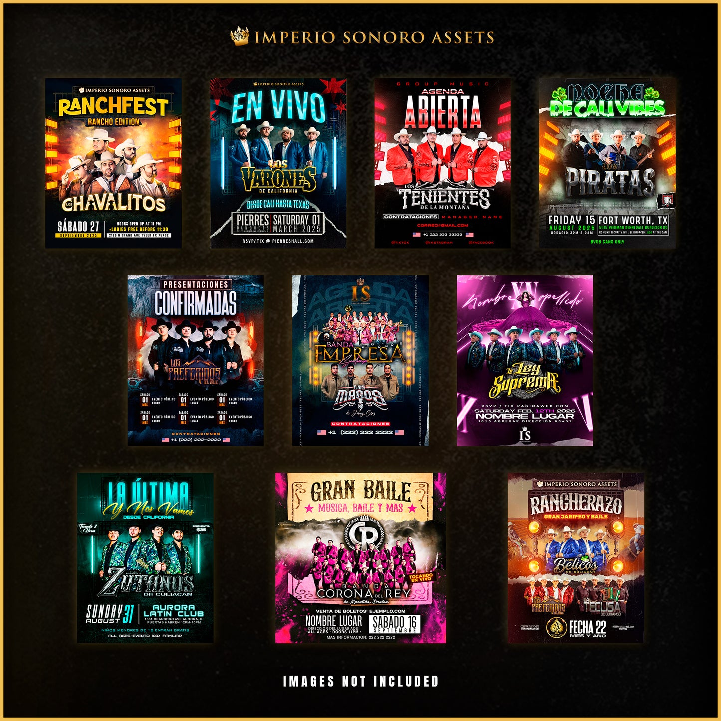 10x Bélico Flyer Pack (Fully Editable PSDs)