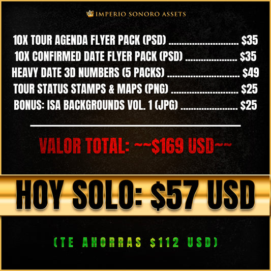 ARSENAL TÁCTICO TOUR PACK (Bundle 5-en-1)