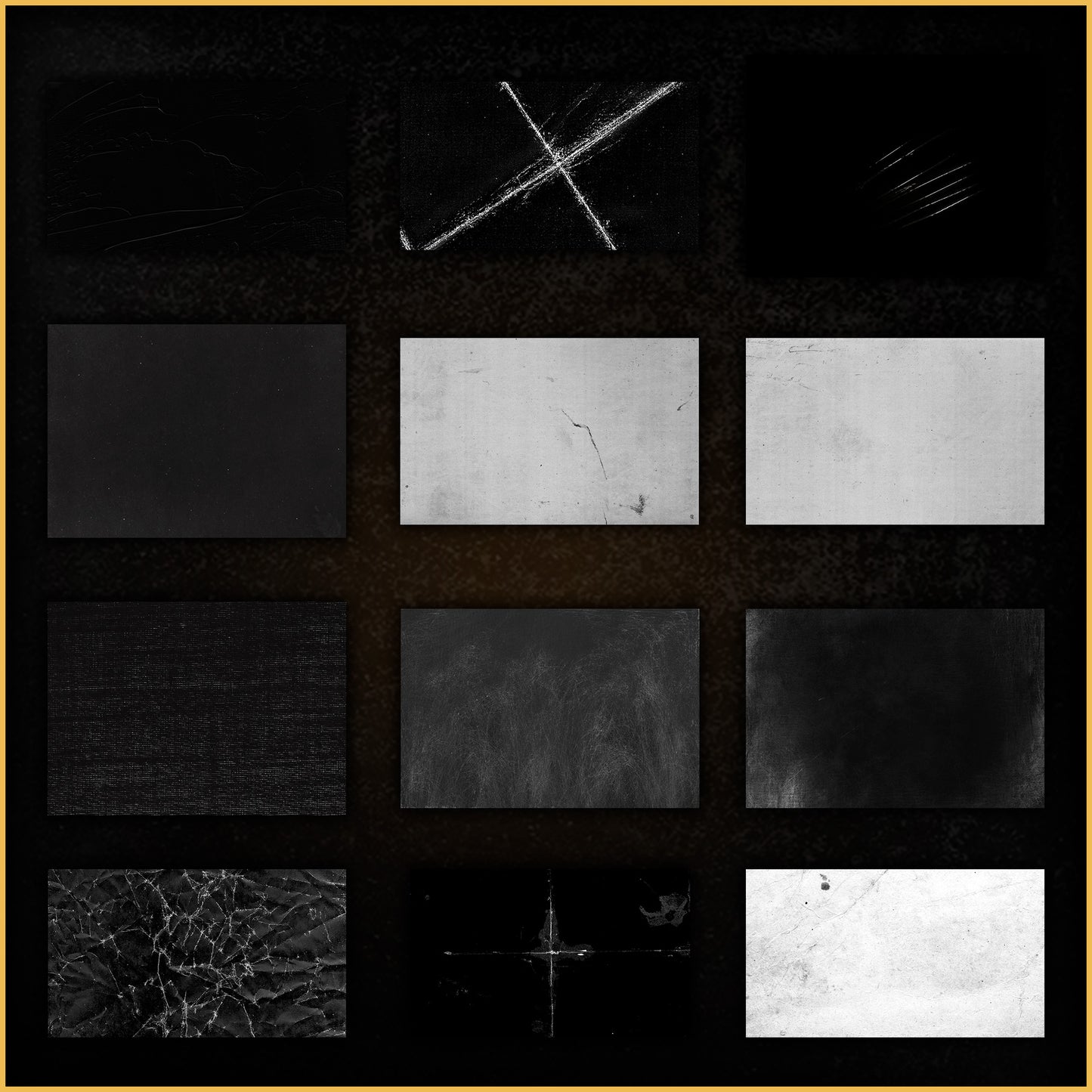 50 ISA GRUNGE TEXTURES - VOL. 1 (High-Res Overlays)