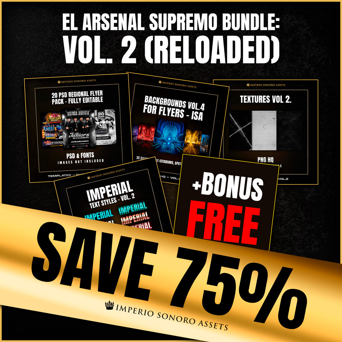 DROP 004: Arsenal Supremo Bundle vol. 2 — Valor $47