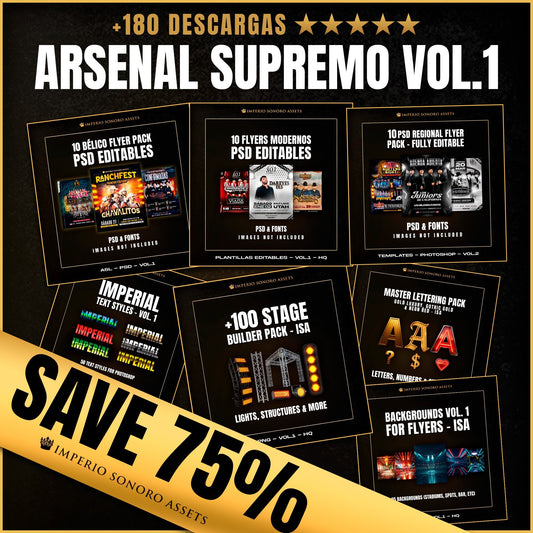 BUNDLE ARSENAL SUPREMO VOL.1 — 7 EN 1
