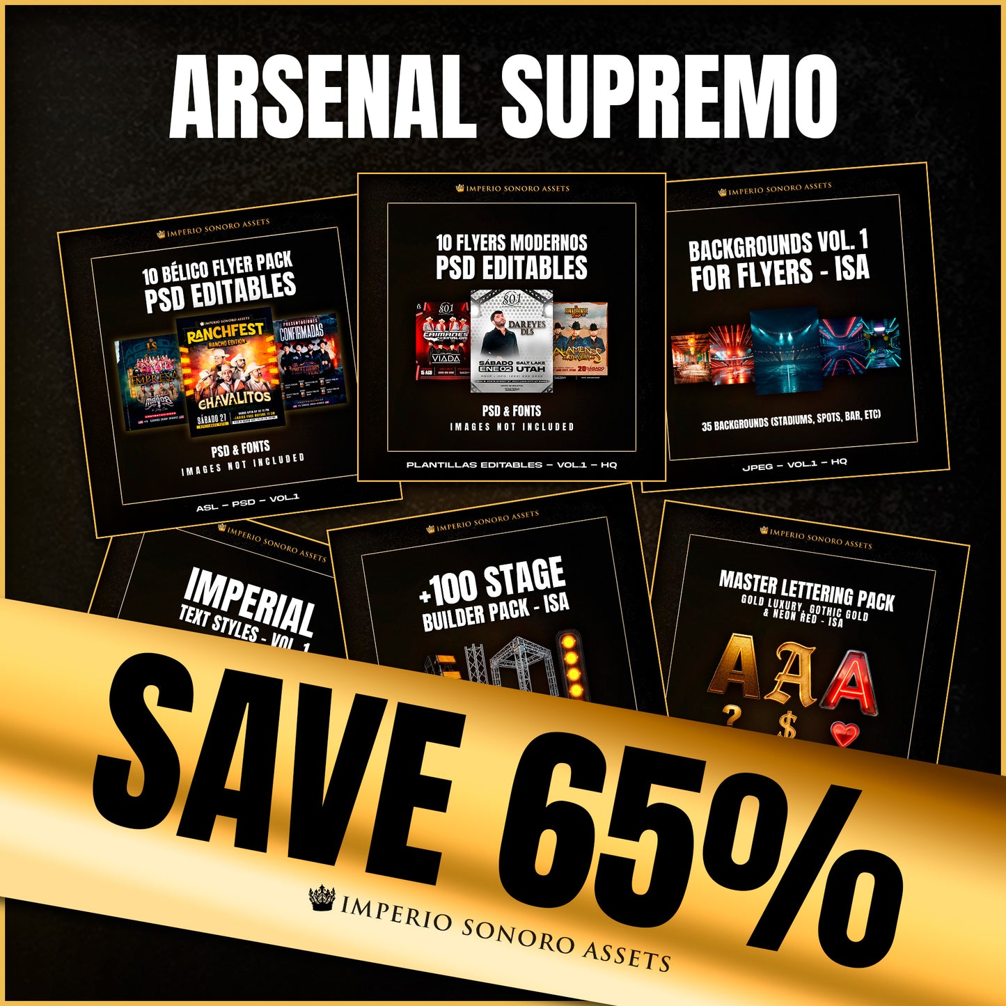 EL ARSENAL SUPREMO BUNDLE (6-in-1 Full Collection)