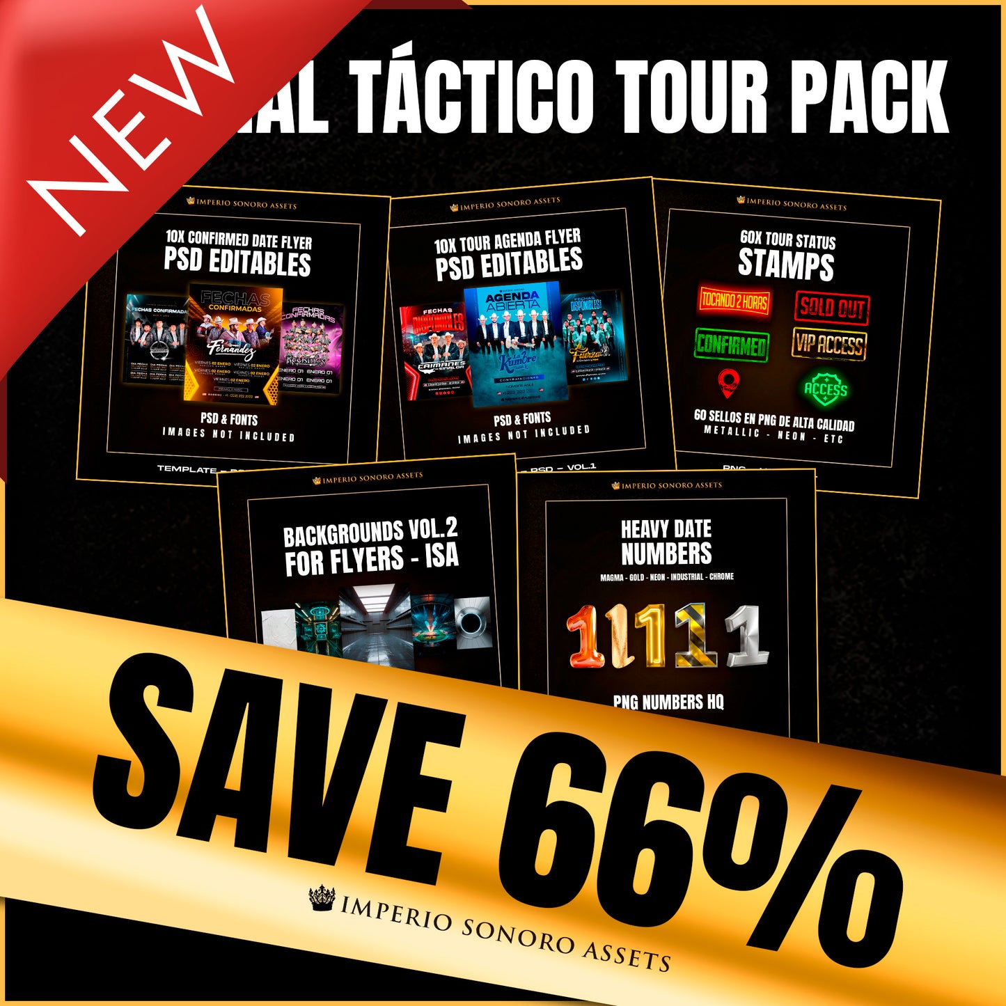 ARSENAL TÁCTICO TOUR PACK (Bundle 5-en-1)