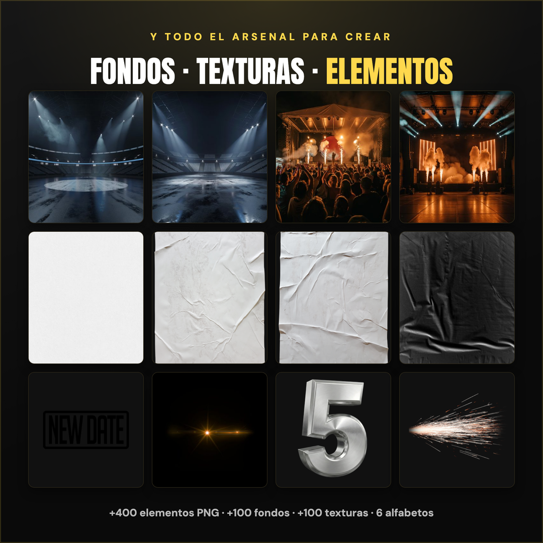 Arsenal Regional MEGA — +1,000 Recursos para Flyers de Regional Mexicano