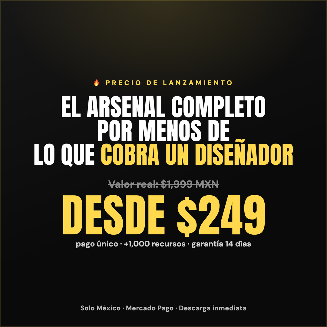 Arsenal Regional MEGA — +1,000 Recursos para Flyers de Regional Mexicano