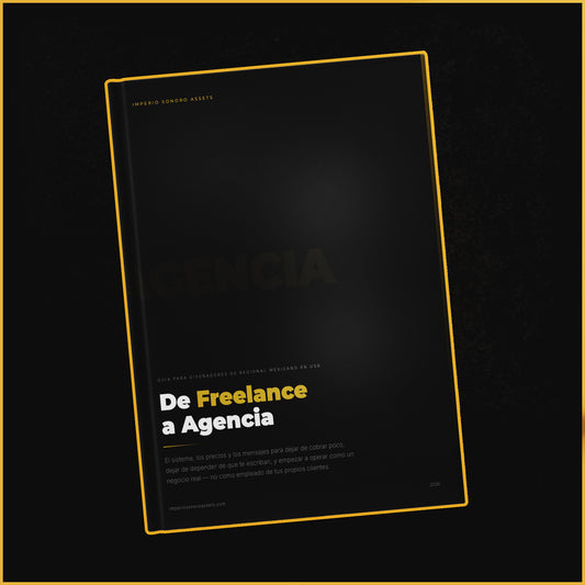 De Freelance a Agencia: La Guía para Diseñadores de Regional Mexicano en USA