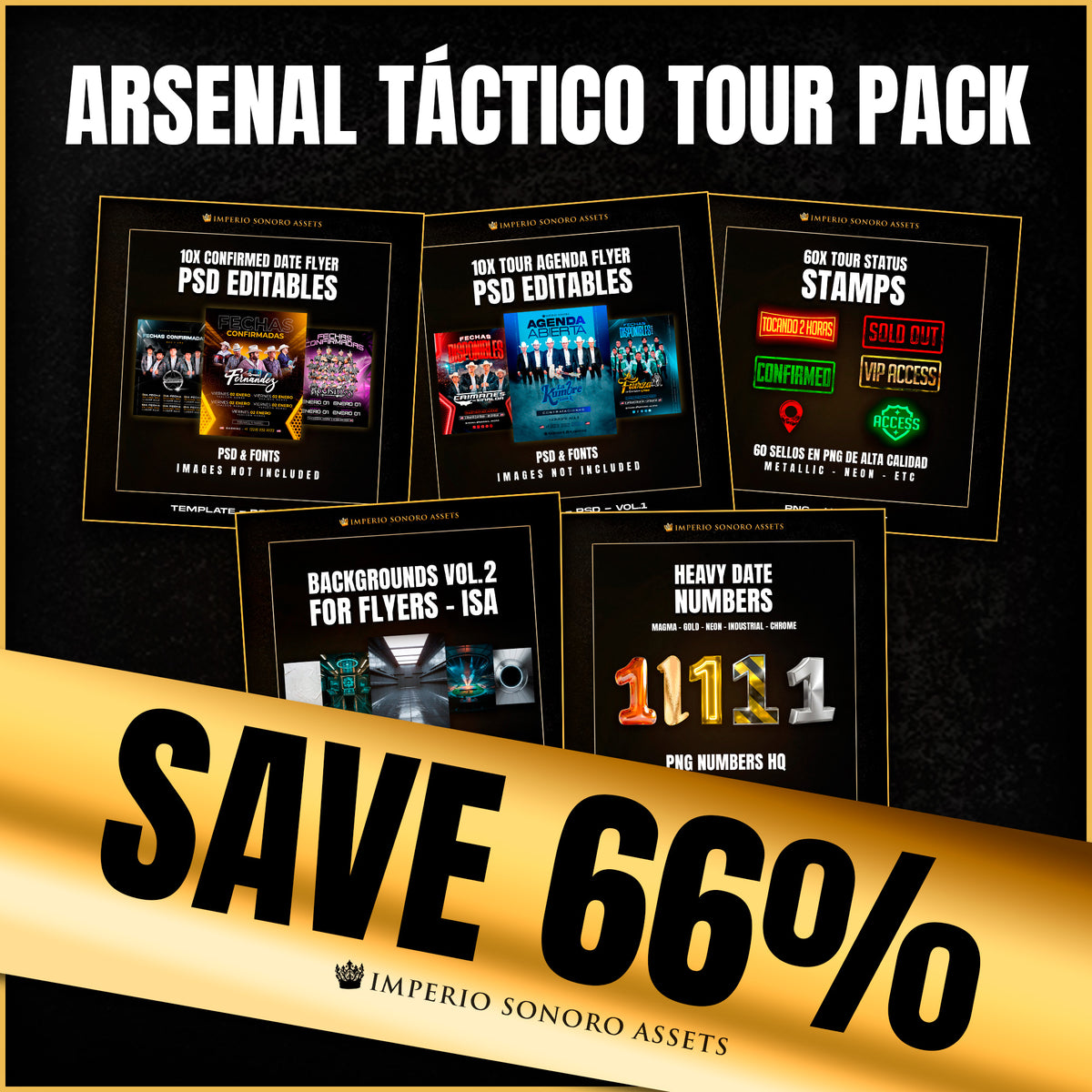 DROP 002: Arsenal Táctico Tour Pack — Valor $47