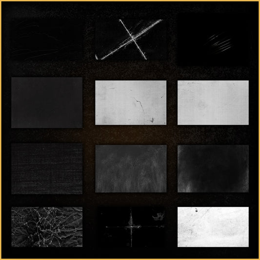 50 ISA GRUNGE TEXTURES - VOL. 1 (High-Res Overlays)
